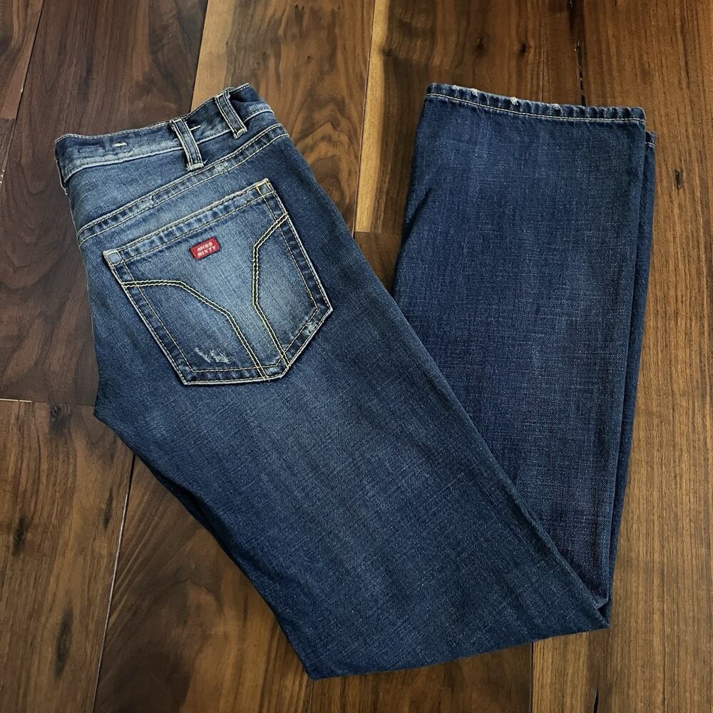 Vintage Miss Sixty Big Ty Women's Flare Jeans Blue Denim Size 30